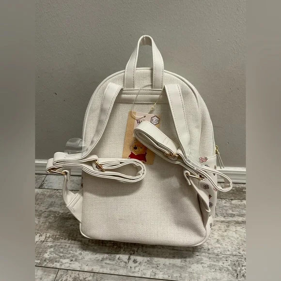 NWt Winnie the Pooh weekender bag, backpack and phone crossbody bag - Picture 10 of 12